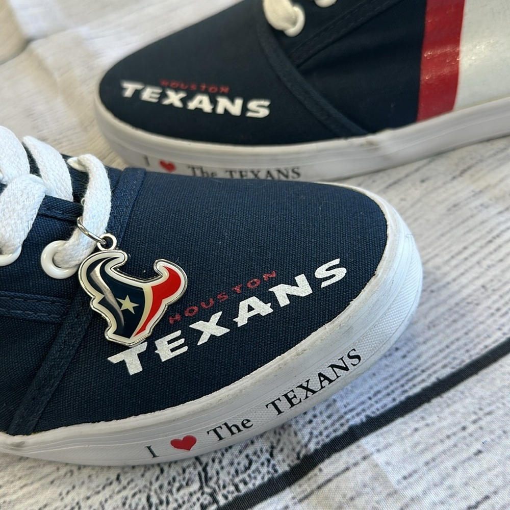 The Bradford Exchange 2013 • Houston Texans Sneakers • Sz 7 • NEW! - Picture 5 of 10